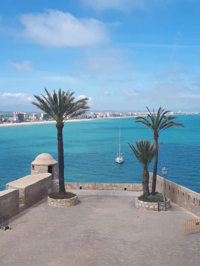 Charmant Appartement Avec Vue Sur Le Chateau De Peñíscola Eksteriør billede