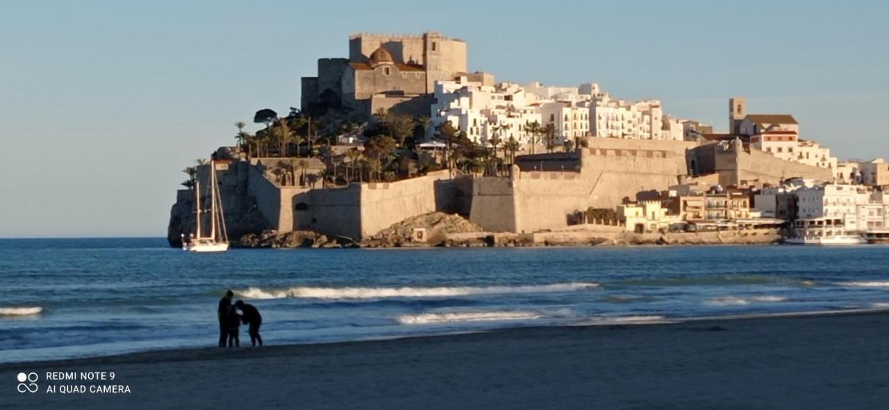 Charmant Appartement Avec Vue Sur Le Chateau De Peñíscola Eksteriør billede