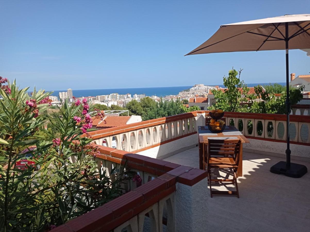 Charmant Appartement Avec Vue Sur Le Chateau De Peñíscola Eksteriør billede