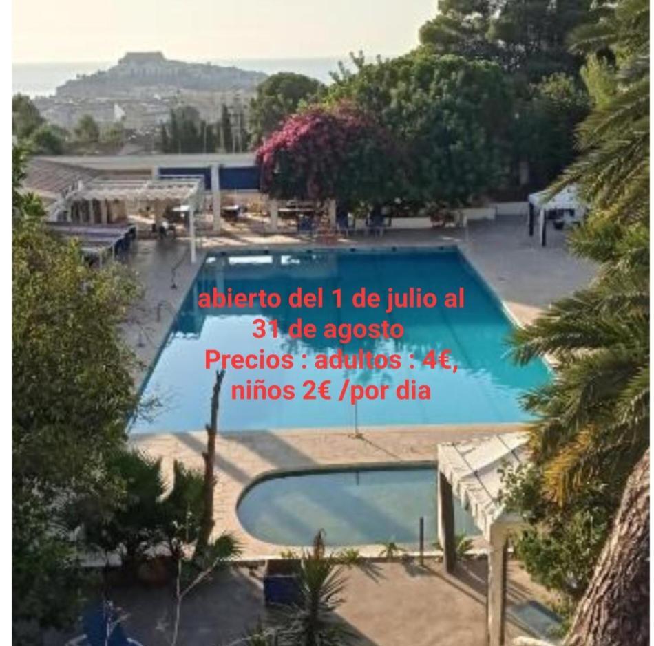 Charmant Appartement Avec Vue Sur Le Chateau De Peñíscola Eksteriør billede